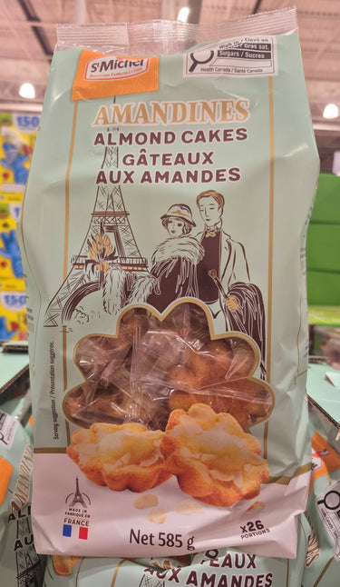 St.Michel French Almond Cakes - 1 x 585 Grams